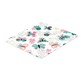 Bonamaison, Rechteck Pop Art Digital Bedruckt Mauspad, rutschfeste Unterseite, für Büro und Zuhause, Größe: 22x18 cm