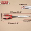 LEONTOOL 13 Inch Long Reach XL Pivot Ring Nose Pliers