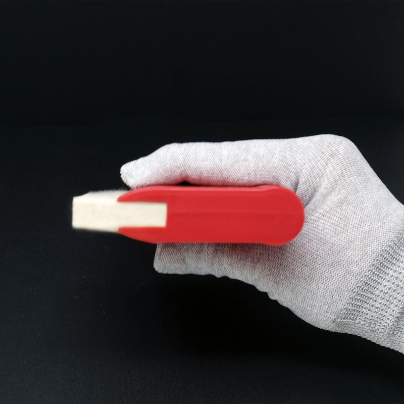 MagWrap Red Wool Squeegee | Professional Car Wrapping Decal Applicator