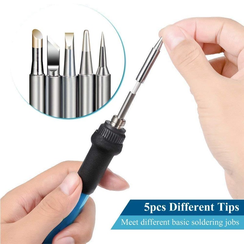 Soldering Iron Kit Electronics - FEITA Adjustable Temperature Solder Iron