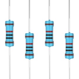 SCOOYUCK 100 pieces 10K Ω ohm resistor 1/2W (0.5W) 1% tolerance metal film resistors