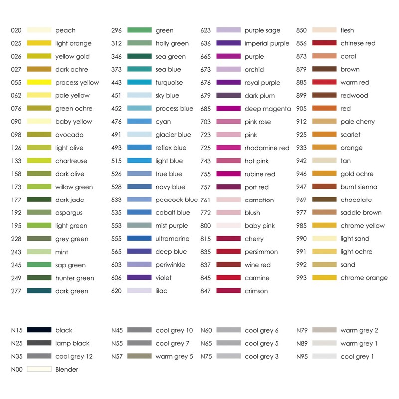 Tombow Dual Brushpens 12 Pens Pastel