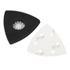 100 x Delta sanding triangles, sanding device accessories for triangular