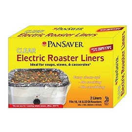 er 42120 18 qt. Clear Electric Roaster Liner - Case of 18