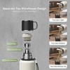 XUDREZ Stainless Steel Thermos Flask with Layer Filter, Thermos Flask