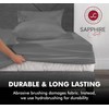 Fitted Sheet Extra Deep Pocket 16 inch (40cm) Bedding Soft