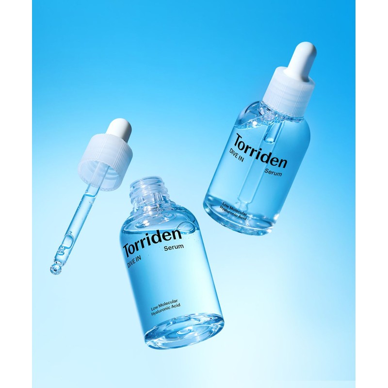 Toriden [SET] Dive-In Low Molecular Hyaluronic Acid Serum 50ml+40ml (+Cica