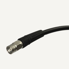 BJC RG-6 Coaxial Cable, 10 Foot, Black; Broadcast Quality Coax, Assembled in USA