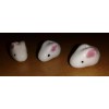 Ceramic Easter bunny rabbit bead