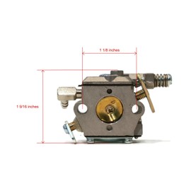 The ROP Shop Carburetor Carb for Strike Master & Jiffy Ice Fishing Drill TM049XA TC200 TC300