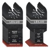 LEILUO 100 Pcs Multitool Blades Japanese Teeth Fast Cutting Oscillating