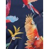 KYKU Bird Shirt Novelty Hawaiian Shirts for Men Button Down