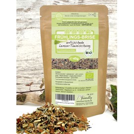 direct&friendly Organic Tea Refreshing Loose Lemon Tea Blend 45 g (Spring)