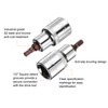 QUARKZMAN 3 Pieces 3/16" Hex Bit Socket 1/2" Square Drive