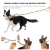 Collar para Perro Táctico Resistente y Ajustable con Correa Táctica