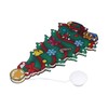LED Christmas Decoration Light PVC Lighted Festival Window Silhouette Christmas