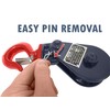 2 Ton Snatch Block with Swivel Hook 3/8 Wire Rope