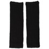 Atsugi WSA1399 Unisex Adult Double Braided Leg Warmers, Black