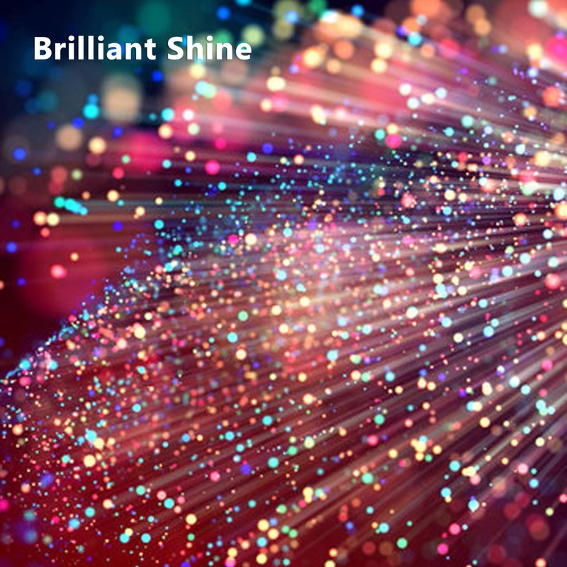 RGBW PMMA Plastic End Glow Fiber Optic Cable 0.75mm(0.03in) Roll