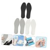 NOLITOY 2sets Men Women's Foot Arch Supports Breathable Latex Insoles