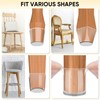 BALEINE Silicone Chair Leg Floor Protectors, Stool Leg Protectors Cap,