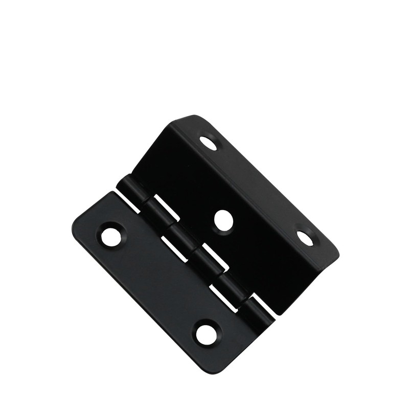 JCBIZ 4pcs Black 5-Hole Folding Hinge (Size 41x12mm) Antique Bending