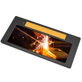 TRQWH Auto Darkening Welding Lens 2x4.25 Solar Powered Helmet With True Color Technology, 2 Arc Sensors, Shade 11 Automatic LCD Dimming Filter