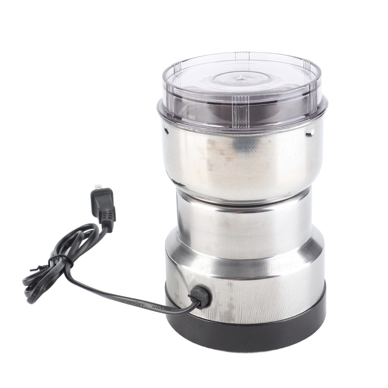 Stainless Steel Electric Spice Coffee Nut Grain Herb Grinder Crusher