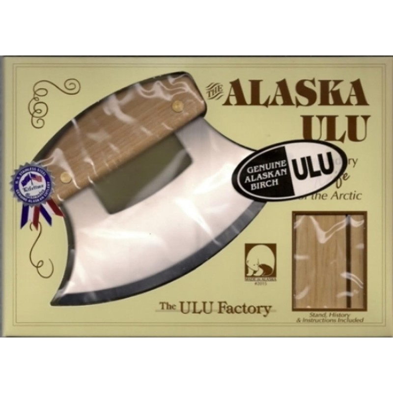 Ulu W/ Birch Handle