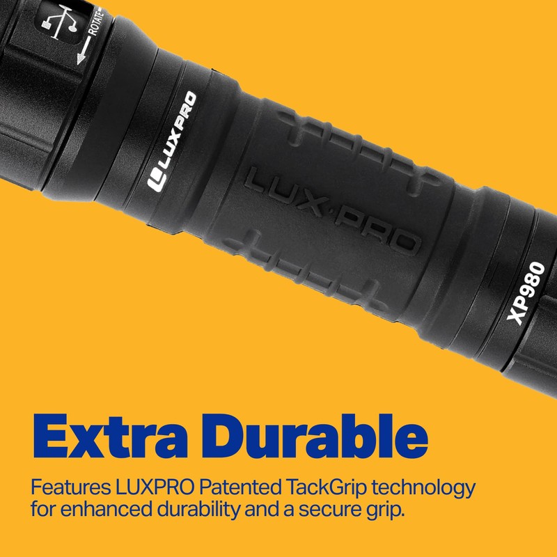 LUXPRO XP980 Pro Series Rechargeable Utility LED Flashlight - 760