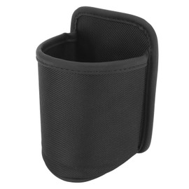 Motorcycle Water Cup Holder Black Drainage Holes Plug in Fixed Universal for Electric Vehicle Motorbike