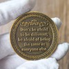 Empowering Witch Challenge Coin – 1.57-inch Motivational Metal Coin with