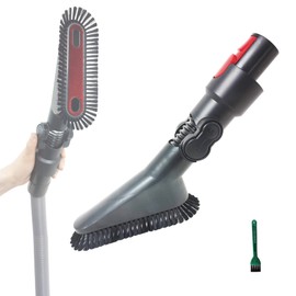 EZ SPARES Vacuum brush Compatible with Dyson,Soft Dusting Brush with PP Hair,V7 V8 V10 V11 V15 Use on Delicate Surface for Cleaning Furniture & Ceiling Parquet Floor Tool