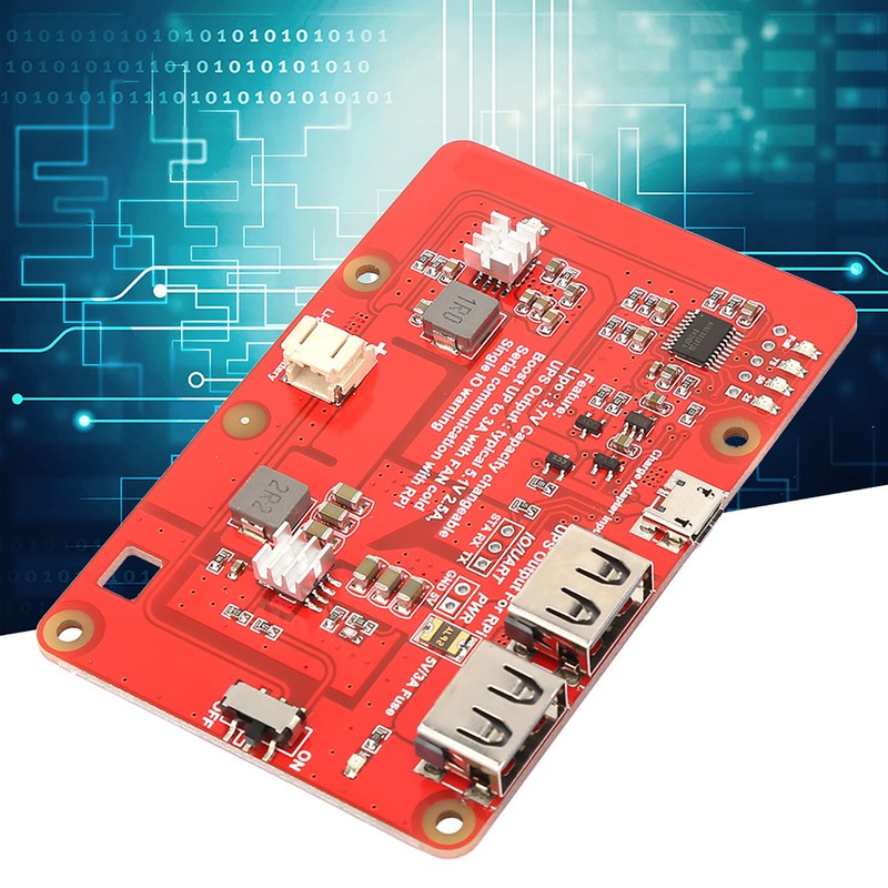 UPS Lithium Battery Expansion Board with 4000mAh Lithium Battery for