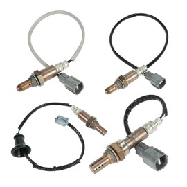 Superall 4Pcs 234-9049 234-9022 234-4501 234-4261 Upstream Downstream Oxygen O2 Sensor for Toyota RAV4 3.5L V6 2006-2012 Replace 89467-06070 89467-60050 89465-0R030 89465-42160
