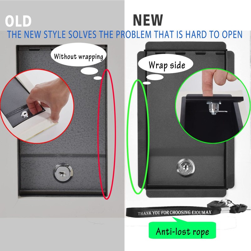 EIOUMAX Real Paper Diversion Book Safe with key Secret Box