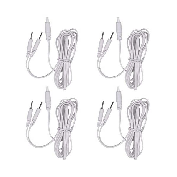 4 Count TENS Wires Electrode Wires for TENS Unit Electrodes