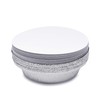 (60 Pack) Premium 7-Inch Round Foil Pans with Board Lids