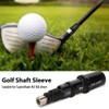 Adapter Sleeve, Golf Shaft Adapter Sleeve Golf Clubs Plug for