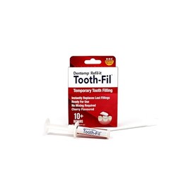 Dentemp Refil-it Tooth-Fil Temporary Tooth Filling Repair Kit – Safe, Long-Lasting, Easy at-Home Dental Repair for Loose Fillings & Crowns – Fast-Setting, Precise Applicator Included