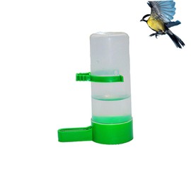 CIYODO 3sets Bird Drink Machine Small Birds Feeder Window Feeder Automatic Water Plastic Drinker Bowl 5pcs*3