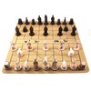 Traditional Chinese Xiangqi Portable Chess Set,Travel Board Game Set with