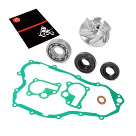Water Pump Rebuild Kit Impeller Gaskets Seals Compatible with Honda CR250 CR250R 1992-2001