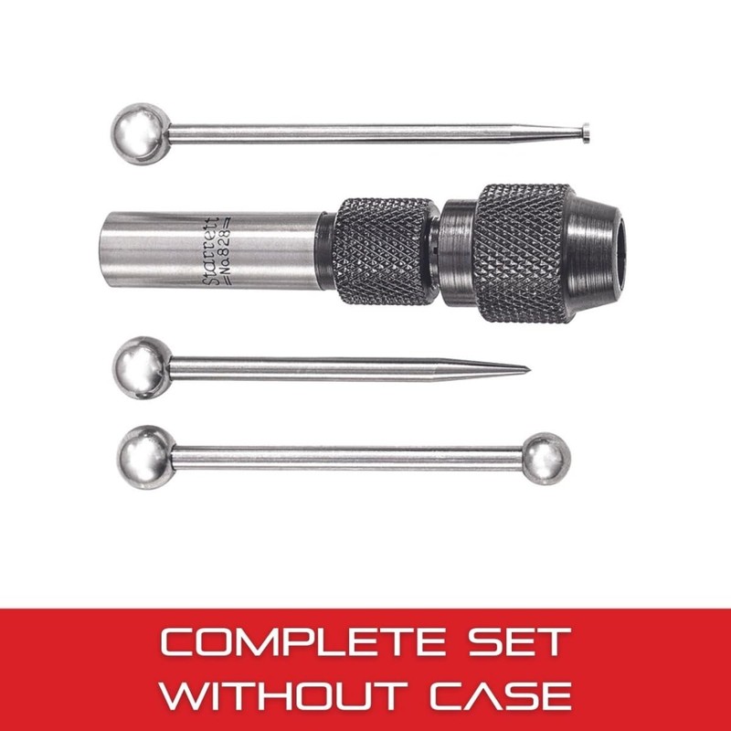 Starrett Wiggler or Center Finder with Attachment Set - 828B,