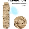 Fabric Cord Cover, Chandelier Chain Sleeve, 4 feet Length Natural