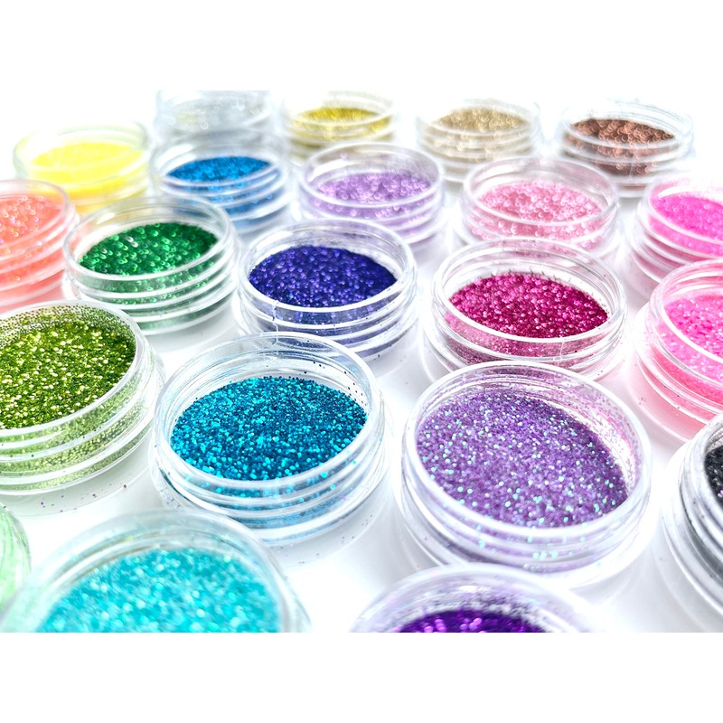 Saya Kobo [Glitter Glitter / 24 Color Set] Glitter Powder