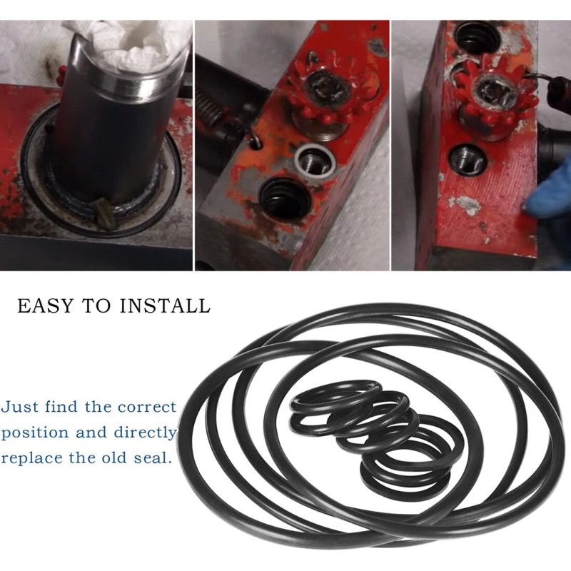 Unbranded AM200F Upgraded Hydraulic Floor Jack Seals Repair Kit For