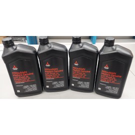 Genuine Mitsubishi J4 (J1) CVT Transmission Fluid - 4 Quarts - MZ320185 Lancer Outlander & Sport with CVT Transmission
