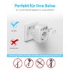 1PC Germany to South Africa Adapter, Travel Adapter Type M
