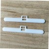 30Pcs Vertical Blind Top Hangers Double Hole Holders for 127Mm